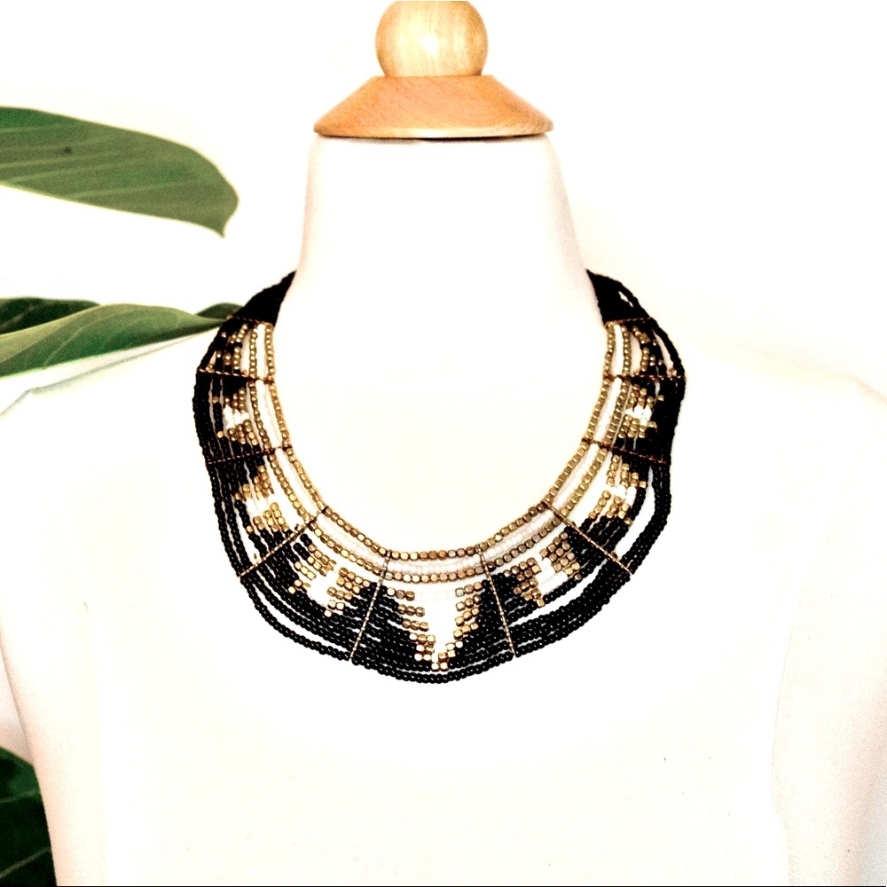 Beaded Circle Necklace